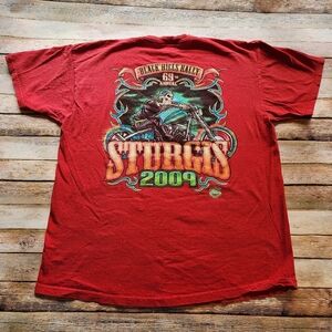 Men's Size XL 2009 Sturgis 69th Annual Black Hills Rally Tshirt